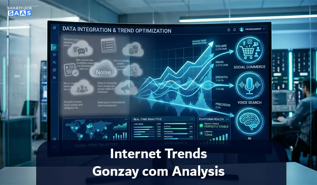 Data visualization of internet trends and consumer behavior analysis by gonzay