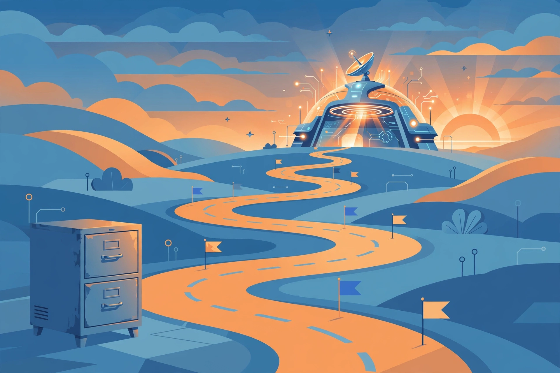 Future of CRM 2030 roadmap from filing cabinet to AI assistant