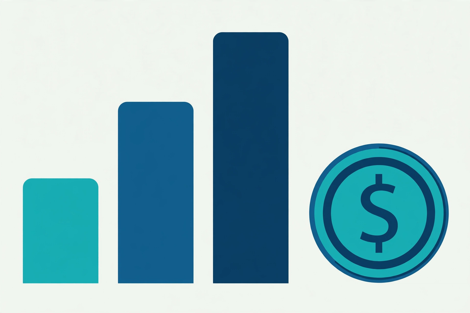 Chart showing how subscription management software costs change at 5k, 25k and 100k monthly recurring revenue